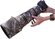 CHASING BIRDS Camouflage Waterproof Lens Coat for Canon RF 400mm F2.8 L is USM Rainproof Lens Protective Cover (Pine Camouflage)