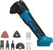 Cordless Oscillating Multi Tool with Variable Speed & Blades for Makita 18V