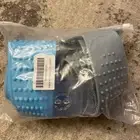 Bath Silicone Exfoliating Back Strap Scrub Shower Body Scrubber Massage Brush