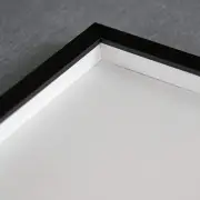 14x56 Shadow Box Frame Black | 1 inches Deep Real Wood Contemporary Shadowbox Di
