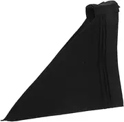 [Yardenfun] Adjustable Children's Kitchen Turban Multifunctional Japanese Style Headband Balaclava Hair Bandana for Boys and Girls Black