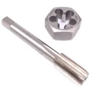 US Stock HSS 1/2-20 Tap & 1/2-20 Hexagon Die Thread Right Hand Set