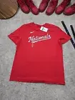 Washington Nationals Nike Mens XL Standard Fit Red MLB 40 Gray Baseball NWT $35