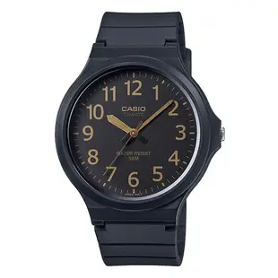 【CASIO】MW-240-1B2 簡約俐落大三針/清楚的時刻MW-240系列/男用款/43mm【第一鐘錶】