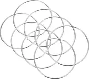 JOINPAYA Linking Ring Set Trick Props 4-Piece Toy for Party Stage Show Chinese Props