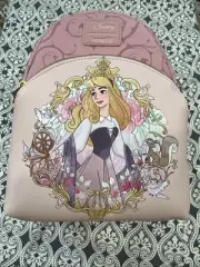 Loungefly Disney Sleeping Beauty And Woodland Friends Mini Backpack NEW With Tag