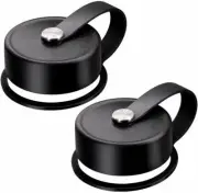 2 Pack Replacement Flat Lids Compatible with Hydro Flask Wide Mouth Water Bottle