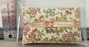 1960's Celebrity Inc. Hand Decorated Tissue Case Pocket Travel Size Sealed