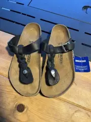 Birkenstock Gizeh Braided | Black | EU 41 | US L10 / M8 | Regular Fit
