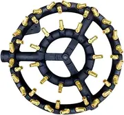 Joywayus 44 Tips Propane Gas Jet Burner for Wok Range,Stir Fry,Grilling,Cast Iron Body Round Nozzle Jet Burner
