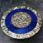Black Marble Table Top, Center Table Top, Marble Gemstone Coffee Table Decor