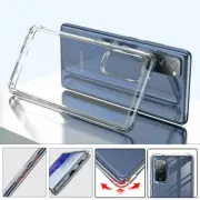 Slim Clear Acrylic Rugged PC Back Case Cover For Samsung Galaxy Note 20/S20 FE