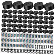 45 Pieces 3D Night LED Light Lamp Base, Light Base Holder with Remote Control