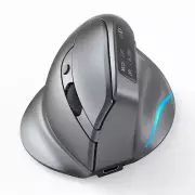 ZELOTES F-26C Desktop Upright Mouse Ergonomic 3200DPI 2.4G Bluetooth-Compatible