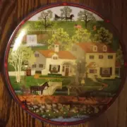1993 Gingernut Valley Inn By Charles Wysocki Collectors Plate