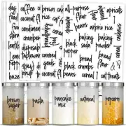 170x Waterproof Pantry Labels Stickers Self-Adhesive Kitchen Food Label Sticker