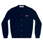 [COMME des GARCONS PLAY] 雙心男士開襟衫