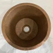 Bates & Bates 15" Bar Sink Drop-In in Weathered Copper B0350-WC