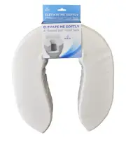 Blue Jay Elevate Me Softly Toilet Seat Raised Comfort Cushion 4” High