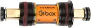 Box One Square Taper Titanium JIS BB 108mm Gold