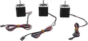 Nema 17 Stepper Motor, 3 Pieces 2A 59Ncm 48mm Body 4 Wires Stepper Motor with 1m Cable and 4 Pin Female Connector for 3D Printer CNC Robot