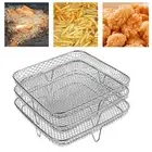 Three Layer Air Fryer Rack Baking Basket Pan for Kitchen Air Fryer Baking