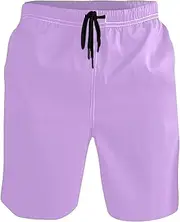 Joitme Lime Mens Swimming Trunks, Small Quick Dry Beach Shorts, Men Beach Shorts