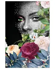 Empire Art Direct Earth Goddess I Frameless Free Floating Tempered Glass Panel Graphic Wall Art