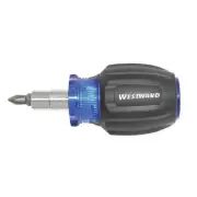 Westward Multi-Bit Screwdriver, NumBits 3 401L12 Westward 401L12 190735953945