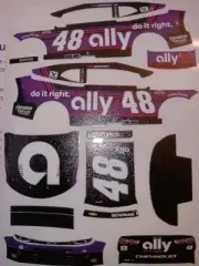 2025 Alex Bowman Ally Daytona 500 1/64 Peel& Stick Decals