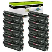 10 Pack CF363X Magenta Toner fits for HP 508X Color LaserJet M552dn M553x M553dh