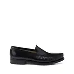 [Prada] Prada Pleated Leather Loafers 7 US BLACK