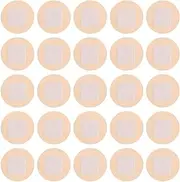 Beavorty Fingertip Bandages Flexible Fabric Bandages PE Round Medical Band Detectable Breathable Knuckle Bandages for Care 100Pcs
