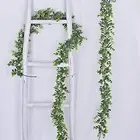 Garland Artificial Eucalyptus Vine Greenery Hanging Home Party Plastic