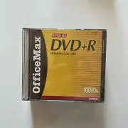 *New Sealed* OfficeMax DVD+R 4.7GB 10-Blank DVDs