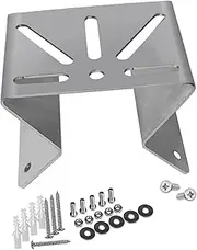 Exterior Wall Corner Mount Bracket Professional,Home Decor Multifunctional Corner Shelf Stainless Steel for Camera Speakers
