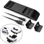 For PS5 Game Grip Wireless Charging Dock Dual Charge Controller Charger Cradle