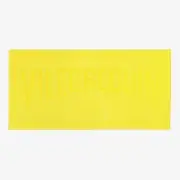 VILEBREQUIN Yellow Logo Cotton VERY Large Beach Towel TURTLE LOGO NWT