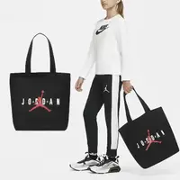 在飛比找momo購物網優惠-【NIKE 耐吉】包包 Jordan Tote Bag 黑 