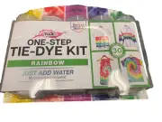 TULIP One-Step Tie-Dye Kit 30 Projects 54 Pieces NEW! Rainbow
