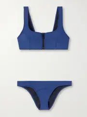 [Lisa Marie Fernandez] Lisa Marie Fernandez - Jasmine Neoprene Bikini - Navy - 3 3 Blue