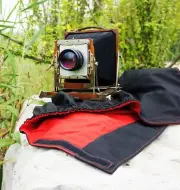 Dark Cloth Focusing Hood Wrapping for 5X7 8X10 Large Format Camera 150cm