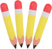 4pcs Giant Inflatable Pencils for Birthday Parties Pvc Pencil Balloons Decorations Back to School Classroom Supplies