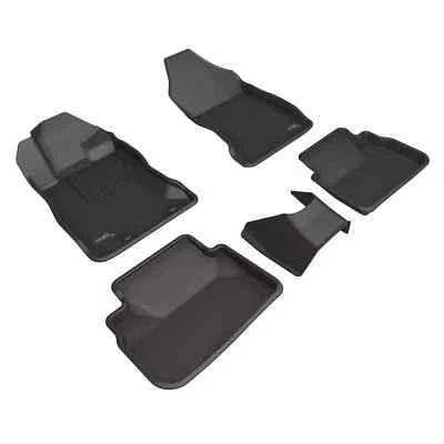 3D MAXpider for SUBARU WRX 2022-2025 KAGU BLACK R1 R2 Floor Mat- 5PC-3d_L1SB036 (for: Subaru)