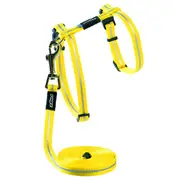 Rogz Alleycat Cat Harness & Lead Set Dayglo Yellow