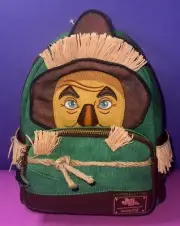 Loungefly The Wizard of Oz Scarecrow Cosplay Mini Backpack NWT