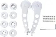 Universal Car Window Lever 11.4cm Size Includes 3 Adapters for Crank Handles