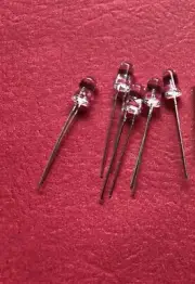 Vintage Akai AS-1070 / AS-1080 receiver front panel LED lamps.