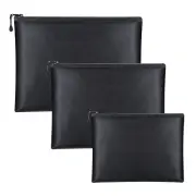 2000℉ Fire Proof money Bag Fireproof Document Pouch Waterproof Safe Cash US