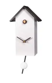 Modern quartz Cuckoo Clock with cuckoo call EN 360/23 Q NEW